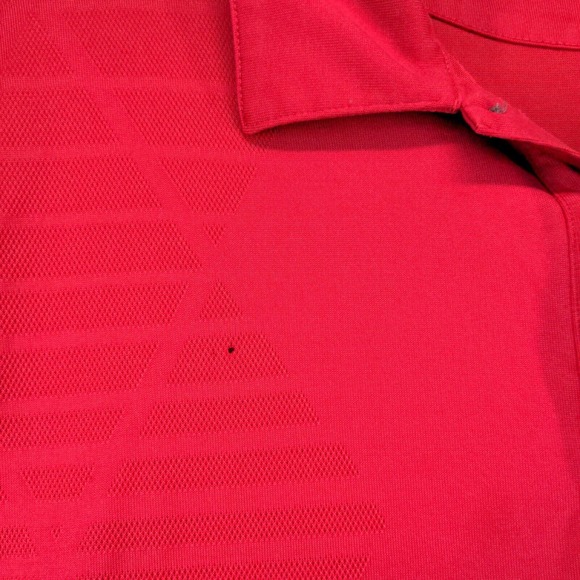 Tiger Woods Dri-Fit Men's US Open Pebble Beach Polo Shirt Red XXL Short Sleeve - Picture 9 of 14